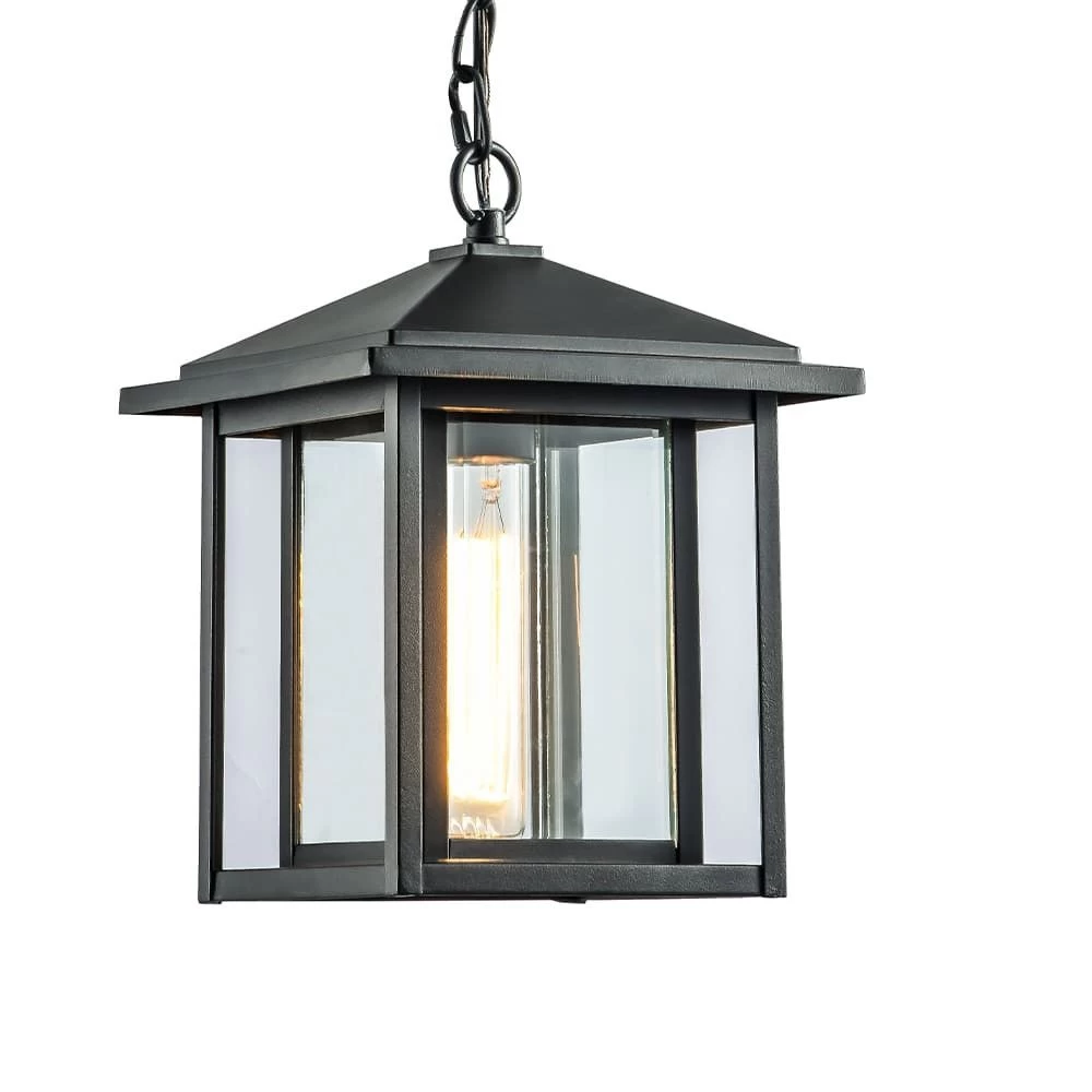 Lámpara Colgante De Exterior Avenida Retro Con Pantalla Transprente 1xE27 IP23 Wonderlamp 4 Lámpara Colgante De Exterior Avenida Retro Con Pantalla Transprente 1xE27 IP23 Wonderlamp - Imagen 2