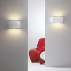 Aplique Para Exterior LED 12W 3000K Ovalado Blanco IP54 -Intemperie Jardín Tienda 9b677c77bf12cbdd