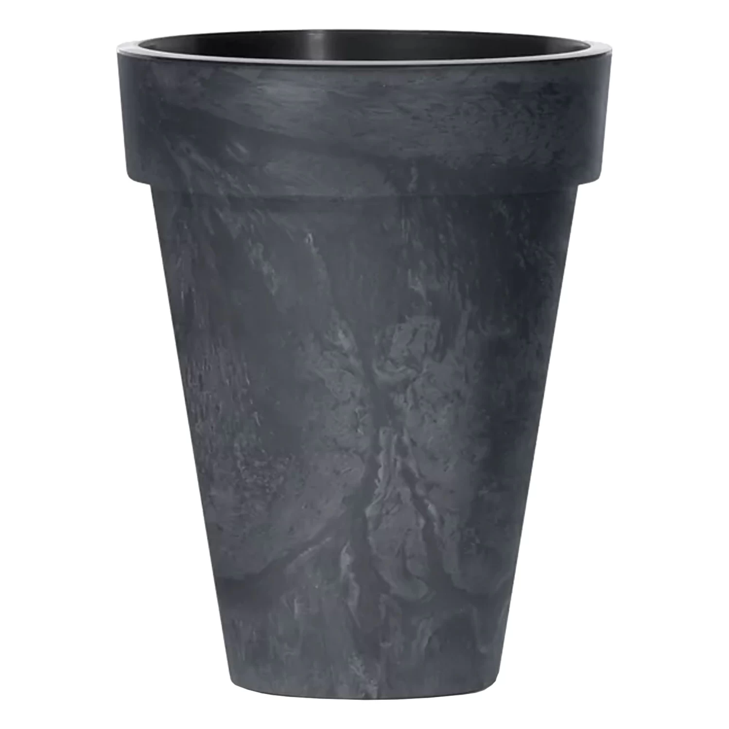 Prosperplast Maceta CUBE SLIM BETON EFFECT 25LCon Depósito 355x355x440 Antracita 3 Prosperplast Maceta CUBE SLIM BETON EFFECT 25LCon Depósito 355x355x440 Antracita