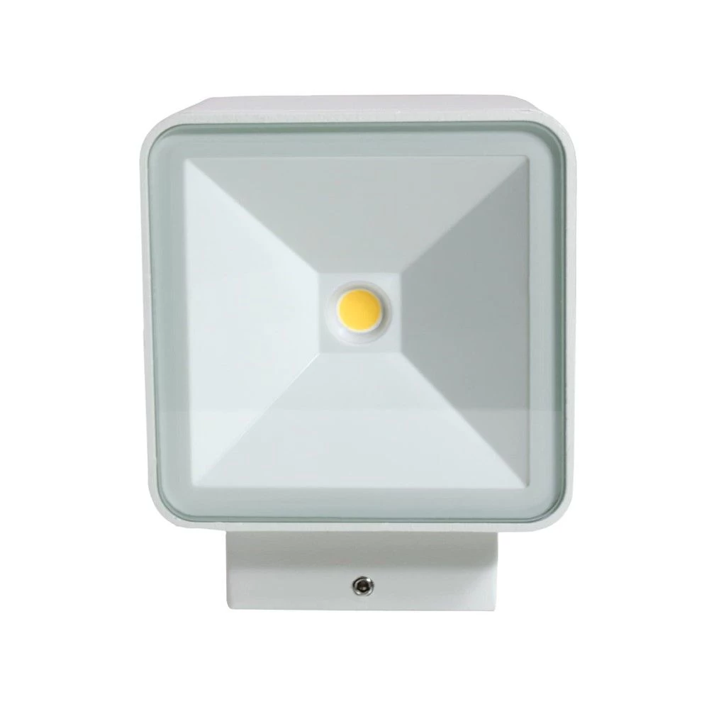 Aplique De Exterior LED Torino 2 Luces Blanco Con Forma De Cubo IP54 Wonderlamp 4 Aplique De Exterior LED Torino 2 Luces Blanco Con Forma De Cubo IP54 Wonderlamp - Imagen 2