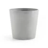 Ecopots Maceta Redonda Amsterdam 50 Blanco Gris - ø 50 X H. 43,8 Cm - 62 L -Intemperie Jardín Tienda b9211a5c23c99ddf