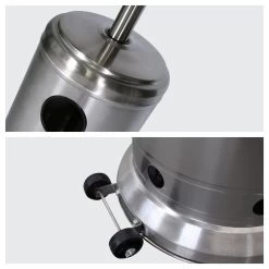 Estufa De Gas Oslo Para Exterior - Acero Inox + Funda 8 Estufa De Gas Oslo Para Exterior - Acero Inox + Funda -Intemperie Jardín Tienda c0d1b82d26128f16