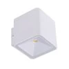 Aplique De Exterior LED Torino 2 Luces Blanco Con Forma De Cubo IP54 Wonderlamp -Intemperie Jardín Tienda cb16ef9366b5dac0