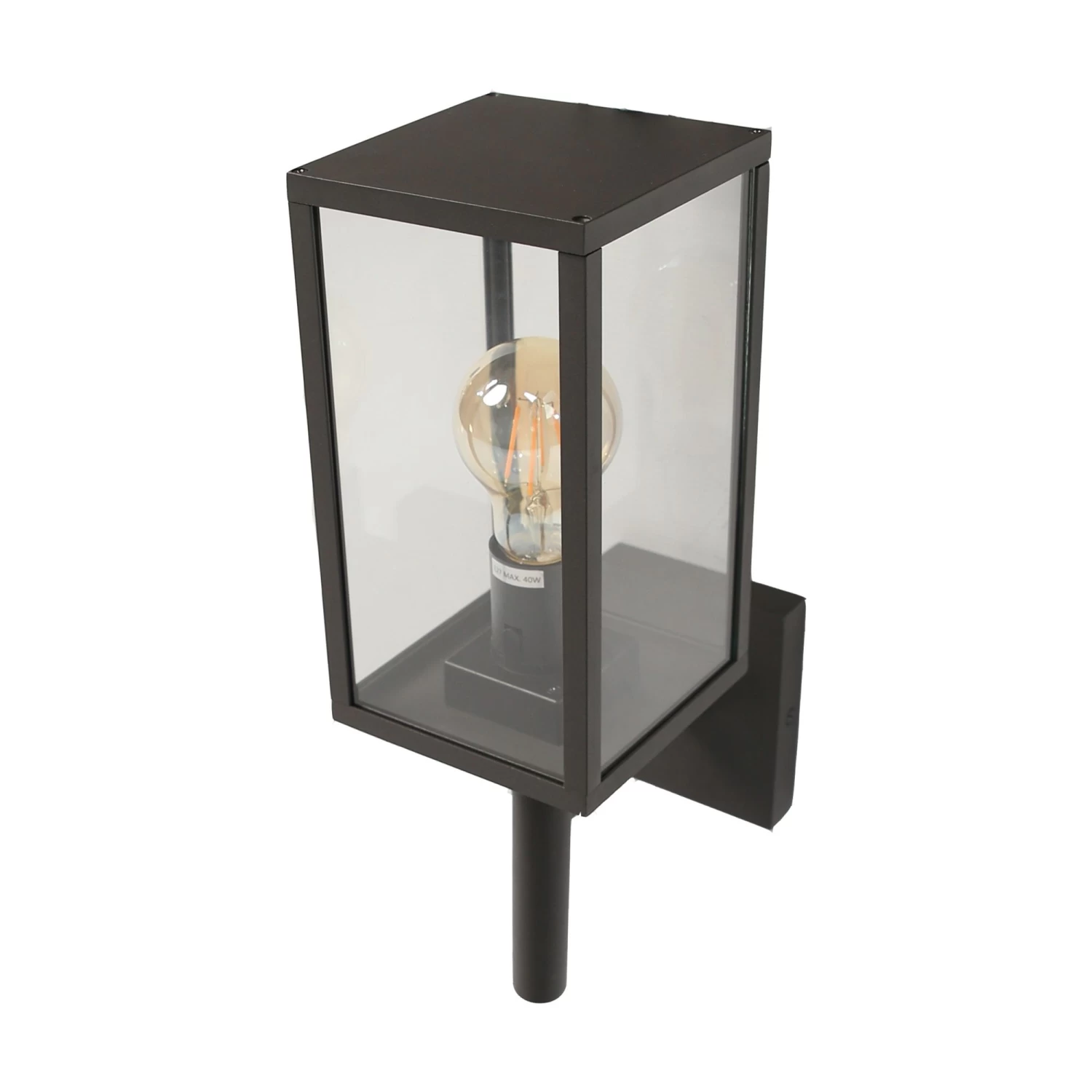 Aplique Para Exterior 1xE27 Gris Antracita IP44 3 Aplique Para Exterior 1xE27 Gris Antracita IP44