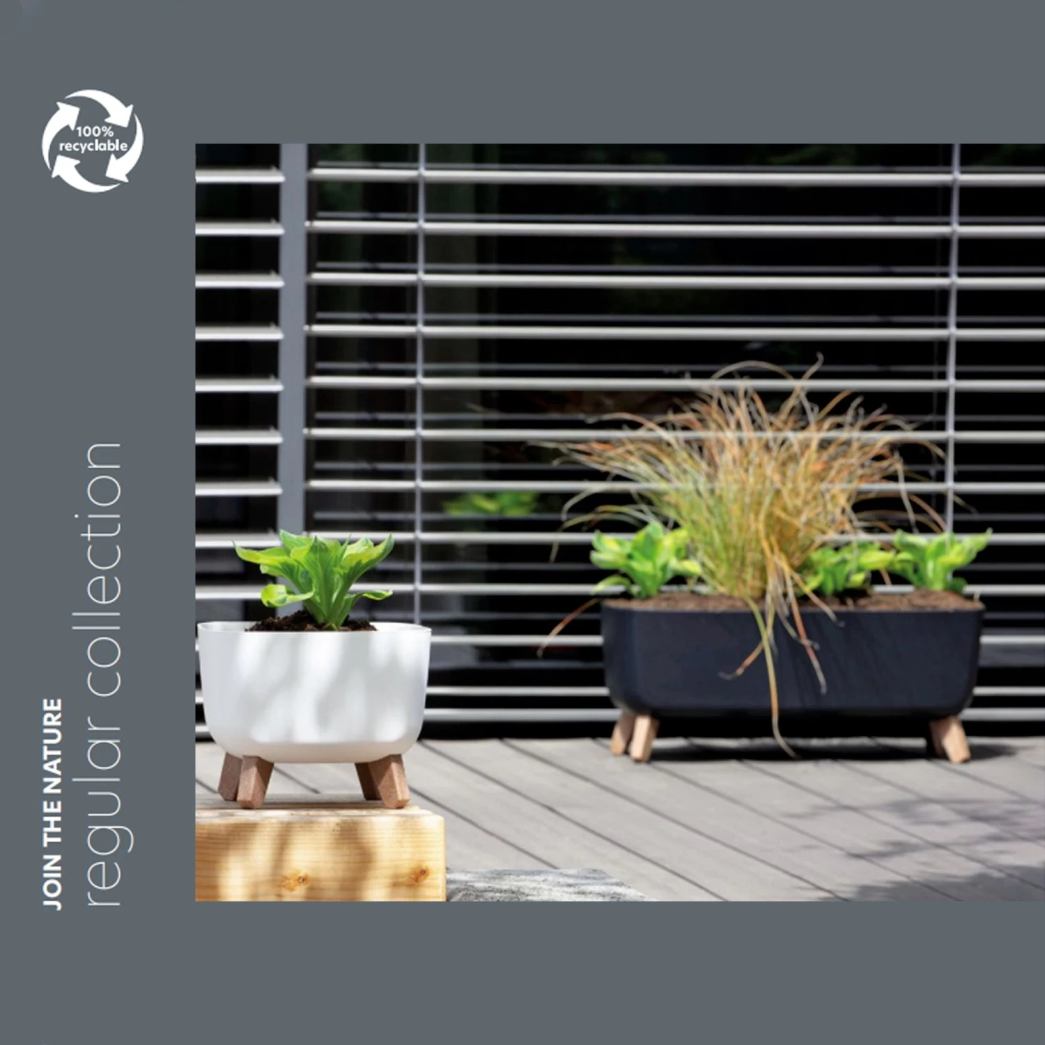 Prosperplast Macetero Vertierra GRACIA 38 X38 X19,5 Cm 14,3 L 4 Prosperplast Macetero Vertierra GRACIA 38 X38 X19,5 Cm 14,3 L - Imagen 2