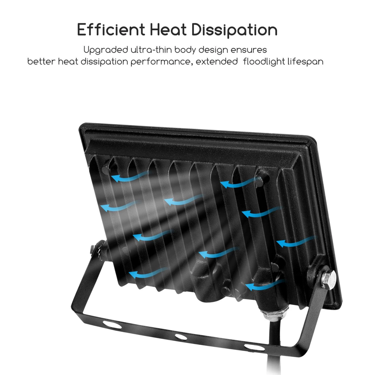 Aigostar Foco Led Exterior 30w 3160lm, IP65,Proyector Exterior 6500K 7 Aigostar Foco Led Exterior 30w 3160lm, IP65,Proyector Exterior 6500K - Imagen 5