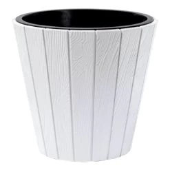 Prosperplast Maceta WOO29L 393x393x370 Blanco